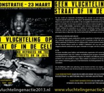 Geen vluchteling op straat of in de cel – 23 maart – Amsterdam Geen vluchteling op straat of in de cel – 23 maart – Amsterdam
